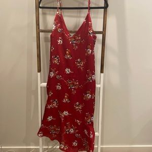 Floral dress from Lulu‘s